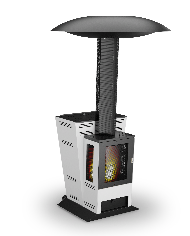 Chauffe-terrasse Vulcano Hotspot blanc Chauffe-terrasse Vulcano Hotspot blanc