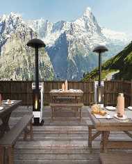 Chauffe terrasse Vulcano Hotspot Noir Chauffe terrasse Vulcano Hotspot Noir