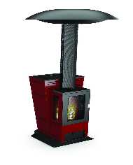 Chauffe terrasse Vulcano Hotspot Rouge Chauffe terrasse Vulcano Hotspot Rouge