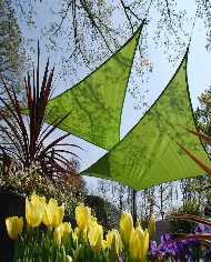 Voile d'ombrage Coolfit Triangle 90° 4 x 4 x 5,7 m Voile d'ombrage Coolfit Triangle 90° 4 x 4 x 5,7 m