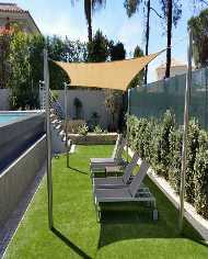 Voile d'ombrage Coolfit Carré 5 x 5 x 5 x 5m