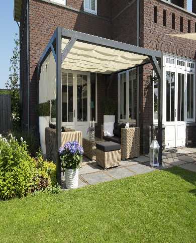 Store bateau Harmonica 3,7 x 5m