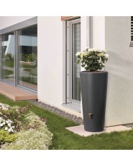 Récupérateur d'eau Kit Vaso 220L graphite Récupérateur d'eau Kit Vaso 220L graphite