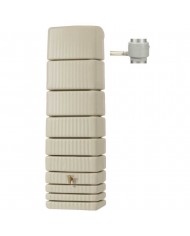 Récupérateur d'eau Kit Cuve Murale Slim 650L Sable Récupérateur d'eau Kit Cuve Murale Slim 650L Sable