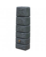 Récupérateur d'eau Kit Cuve Slim Stone Murale 300L Granite