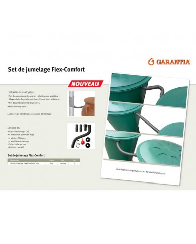 Set de jumelage de récupérateur d'eau