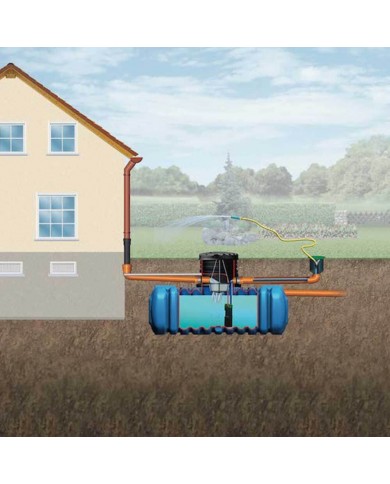 Kit Cuve à enterrer pour Jardin 1500 L