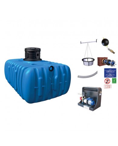 Kit Cuve à enterrer pour Habitat 3000 L Kit Cuve à enterrer pour Habitat 3000 L