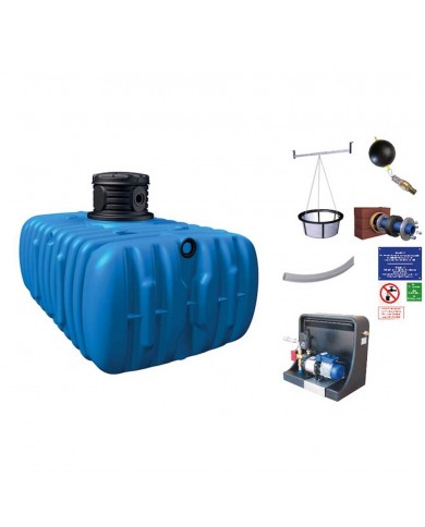 Kit Cuve à enterrer pour Habitat 5000 L Kit Cuve à enterrer pour Habitat 5000 L