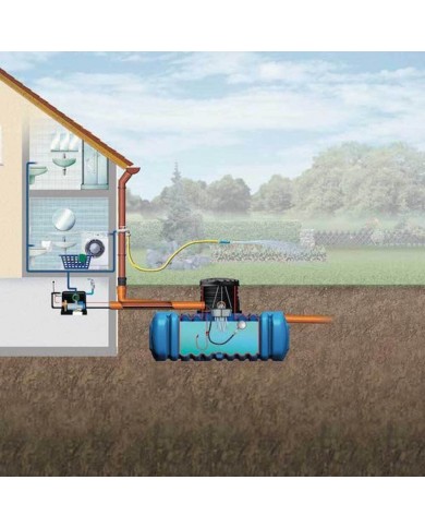 Kit Cuve à enterrer pour Habitat 5000 L