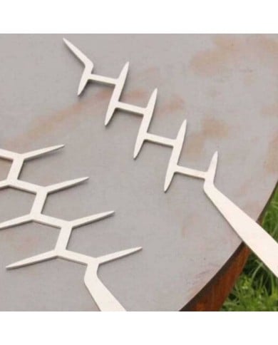 Broche "Achille" en inox