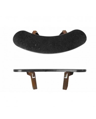 Tablette incurvée en granit, pour braséro Caesar