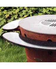 Tablette incurvée en granit, pour braséro Caesar Tablette incurvée en granit, pour braséro Caesar