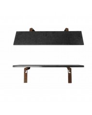 Tablette droite en granit, pour braséro Magnus Tablette droite en granit, pour braséro Magnus