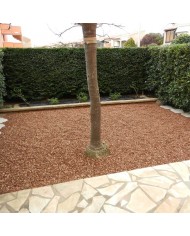 Big Bag 750L gravier décoratif écologique gris/bleu