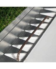 Bordure de jardin Tcourb Aluminium (h:50mm) Bordure de jardin Tcourb Aluminium (h:50mm)