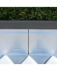 Bordure de jardin Tcourb Aluminium (h:50mm) Bordure de jardin Tcourb Aluminium (h:50mm)