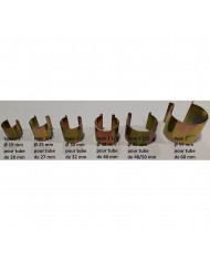 50 clips de fixation pour bâche de serre 45 mm Ø (1 1/2") 50 clips de fixation pour bâche de serre 45 mm Ø (1 1/2")