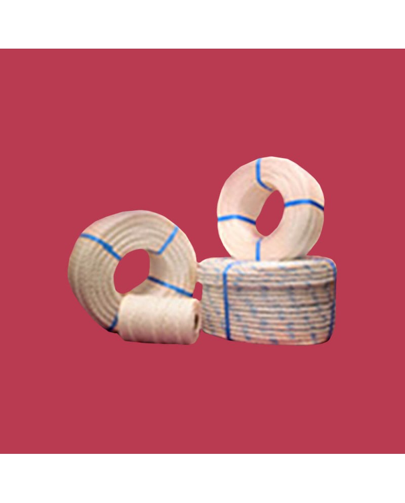 Corde D'escalier En Polypropylène 28-30 Mm - Couleur Bordeaux, Vente Au Mètre (1 à 50 M) - Pour Main Courante, Sécurité