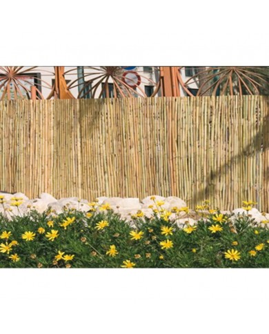 Brise vue naturel canisse  bambou  fendu de 2mX5m  Tissnet