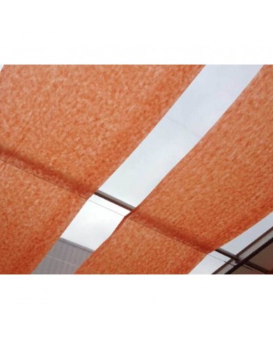 Voile de décoration orange 1,6mX100m Voile de décoration orange 1,6mX100m