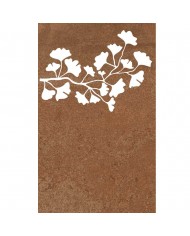 Pare vue métal Corten ginko 180x105cm Pare vue métal Corten ginko 180x105cm