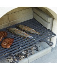 Grille de cuisson barbecue en fonte de porcelaine Grille de cuisson barbecue en fonte de porcelaine