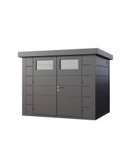Abri de jardin métal 5,6 m2 anthracite Abri de jardin métal 5,6 m2 anthracite