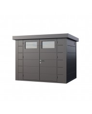 Abri de jardin métal anthracite Abri de jardin métal anthracite