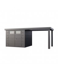 Abri de jardin anthracite taille L Abri de jardin anthracite taille L