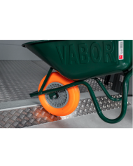 Option rampe d’accès pour abris en métal porte double Option rampe d’accès pour abris en métal porte double