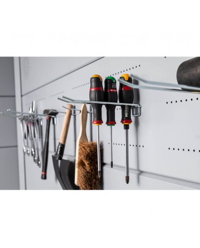 Option plaque perforée pour abris en métal Option plaque perforée pour abris en métal