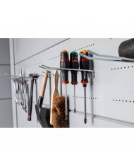 Option plaque perforée pour abris en métal Option plaque perforée pour abris en métal