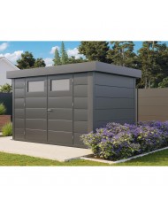 Abri de jardin métal 5,6 m2 anthracite Abri de jardin métal 5,6 m2 anthracite
