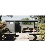 Abri de jardin métal anthracite Abri de jardin métal anthracite