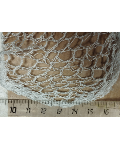 Filet tubulaire. Exemple de la maille losange BLANC