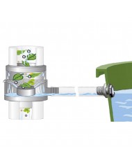 Récupérateur d'eau Kit Cuve Murale Slim 650L Sable